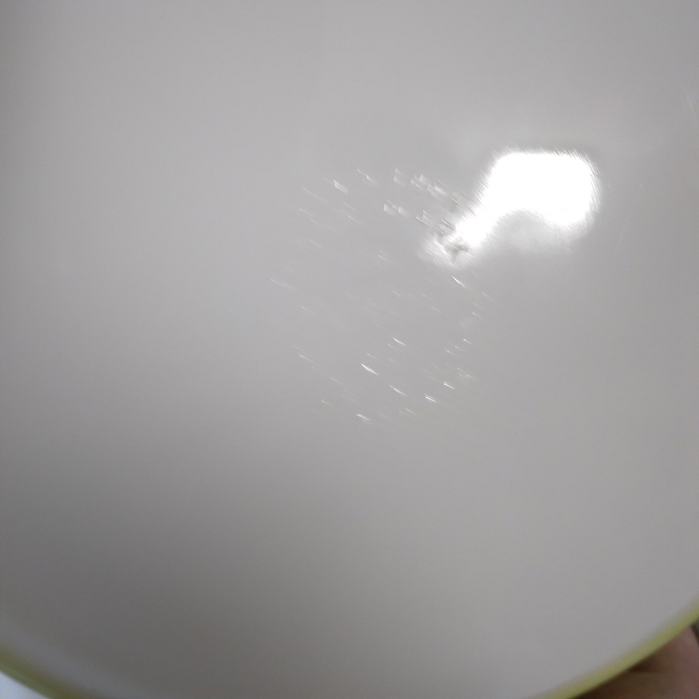 PYREX 909 Lime Green 9 inch pie plate No chips or cracks. - Picture 5 of 5